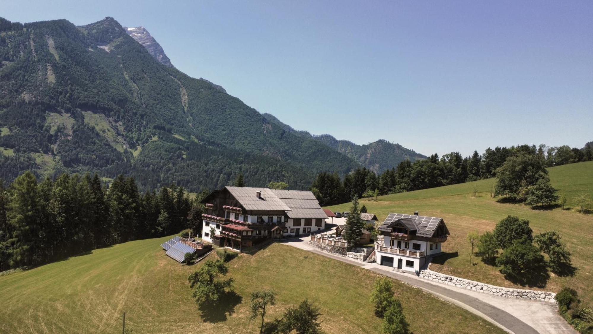 Hotel Sonnfeld Hinterstoder Bagian luar foto