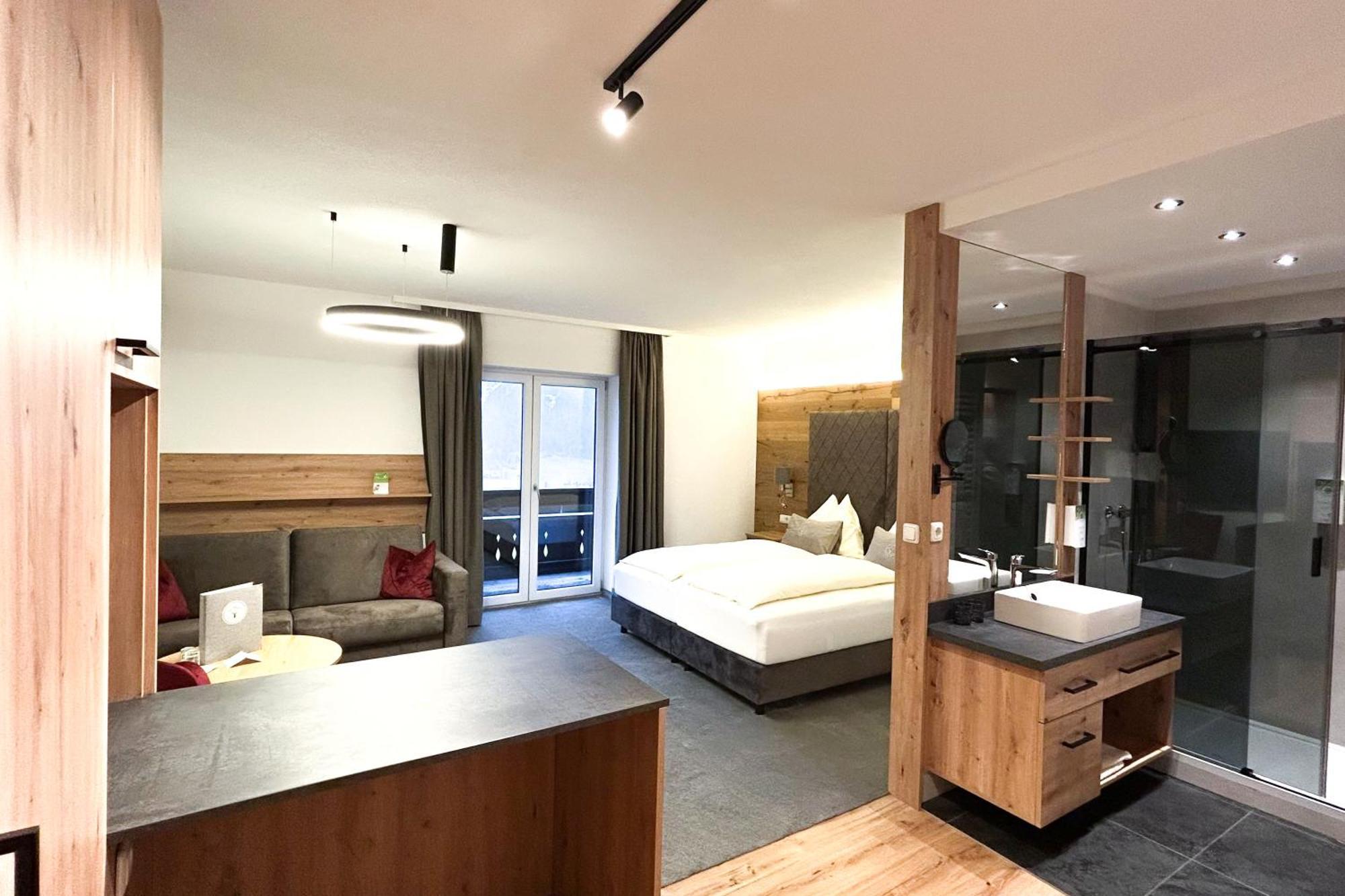Hotel Sonnfeld Hinterstoder Bagian luar foto